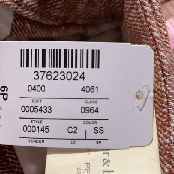 NWT Christopher Banks pants Houndstooth Trouser size 6 petite slacks - Picture 6 of 6